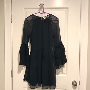 Navy drop waist dress - NWT
